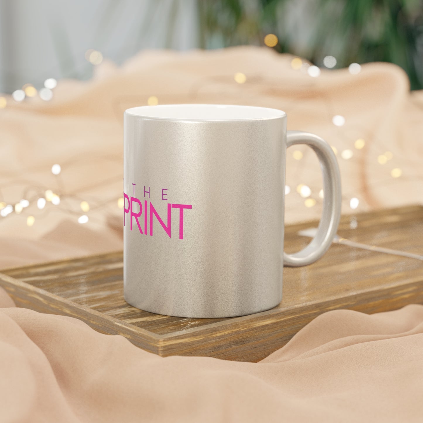 Meet The Blueprint Silver Metallic Mug