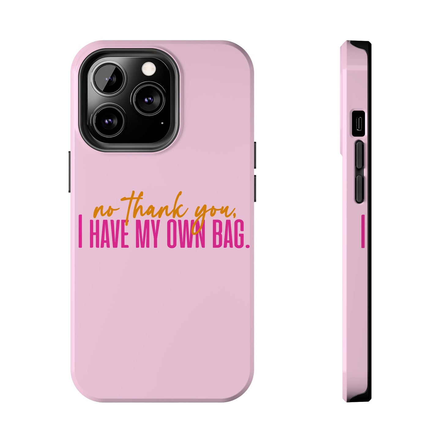 No Thank You Tough Phone Cases