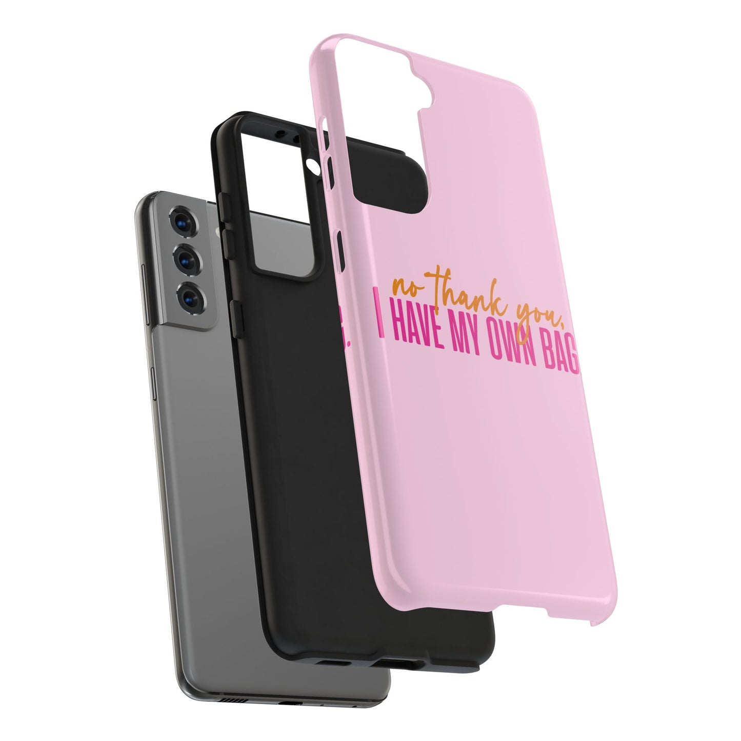 No Thank You Tough Phone Cases