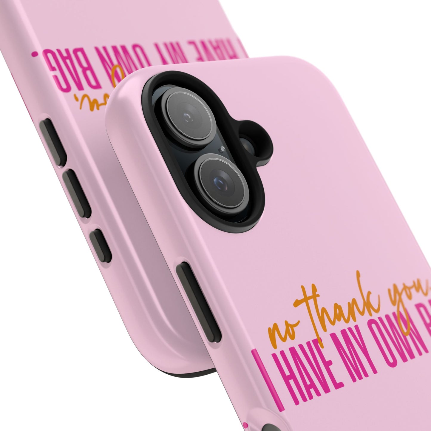 No Thank You Tough Phone Cases