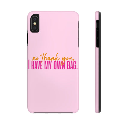 No Thank You Tough Phone Cases