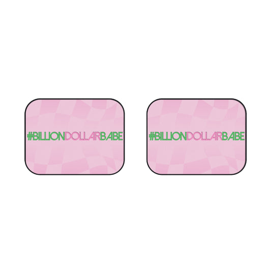 Billion Dollar Babe Car Mats (2x Rear)