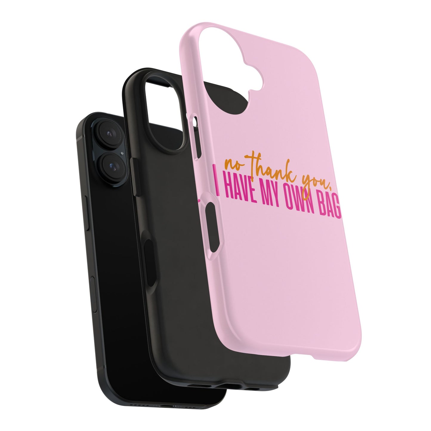 No Thank You Tough Phone Cases