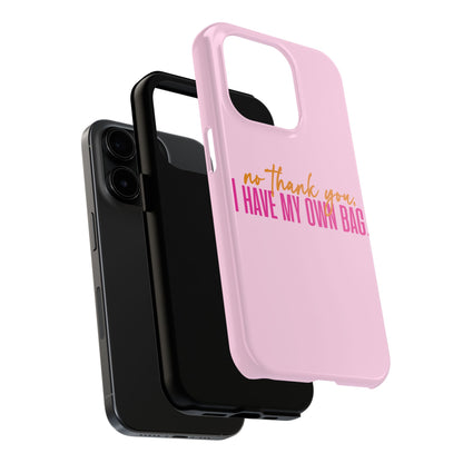 No Thank You Tough Phone Cases