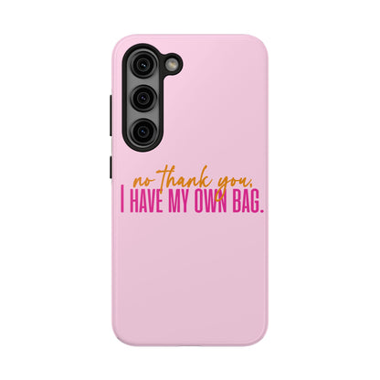 No Thank You Tough Phone Cases