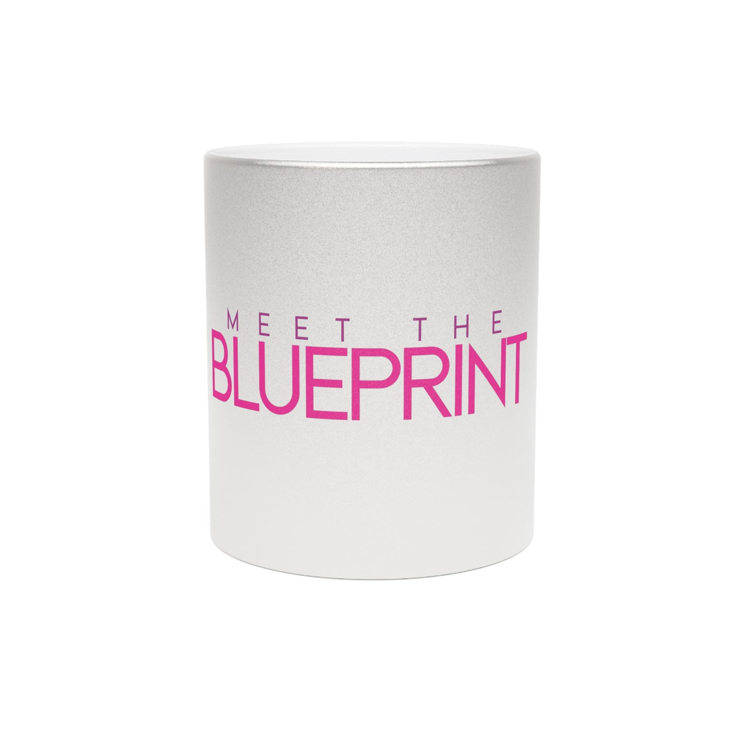 Meet The Blueprint Silver Metallic Mug