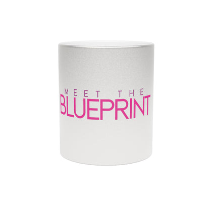 Meet The Blueprint Silver Metallic Mug