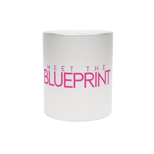 Meet The Blueprint Silver Metallic Mug