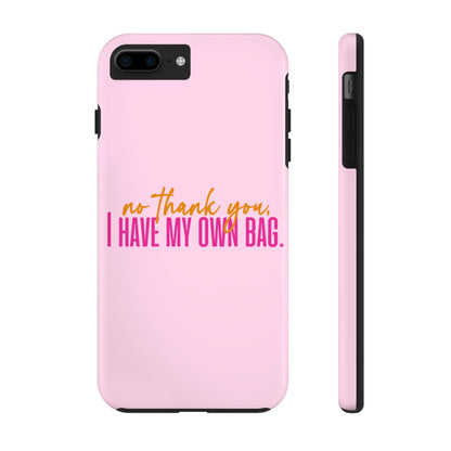 No Thank You Tough Phone Cases