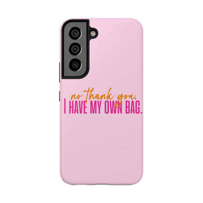 No Thank You Tough Phone Cases