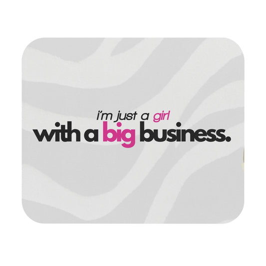 I’m Just A Girl Mouse Pad (Rectangle)