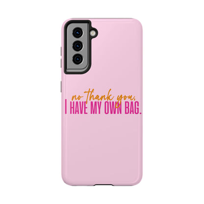 No Thank You Tough Phone Cases