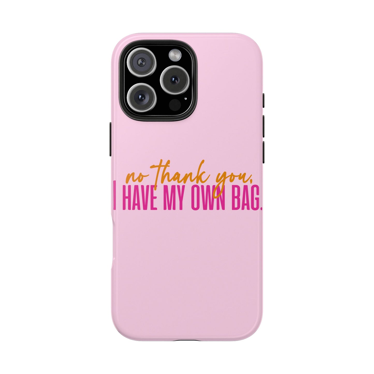 No Thank You Tough Phone Cases