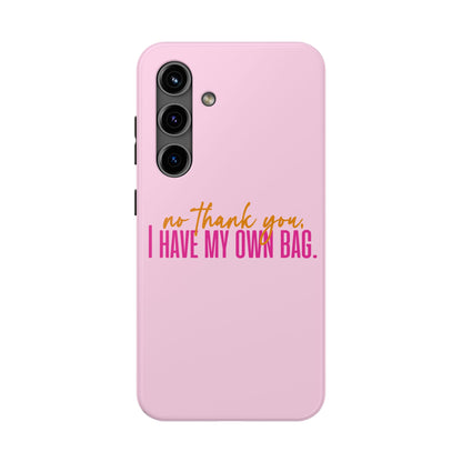 No Thank You Tough Phone Cases