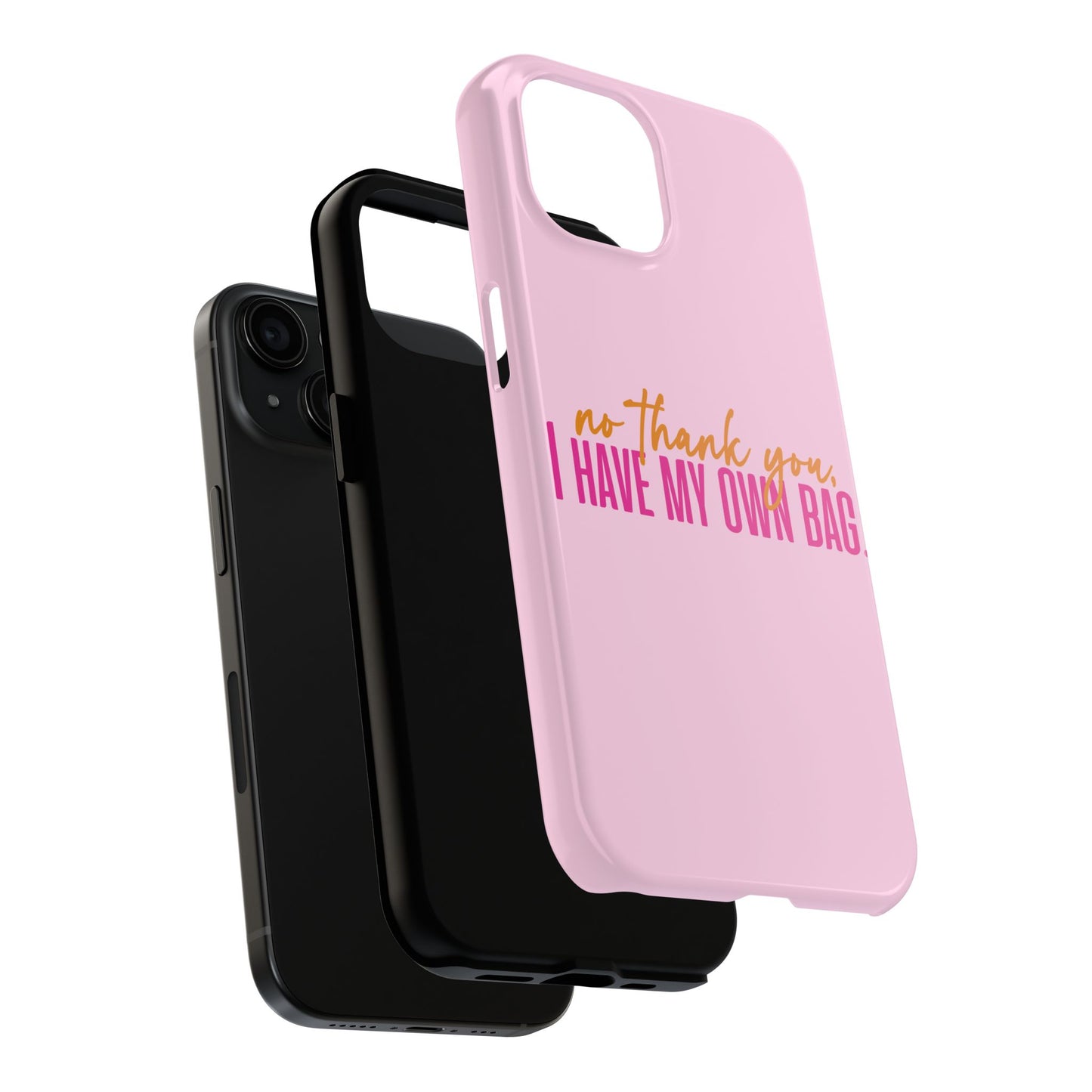 No Thank You Tough Phone Cases